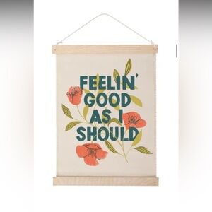 Floral Wall Hanging- Fringe Studio